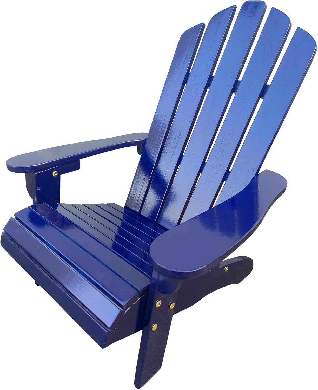 Outdoor or Indoor Wood Children Chair,Blue