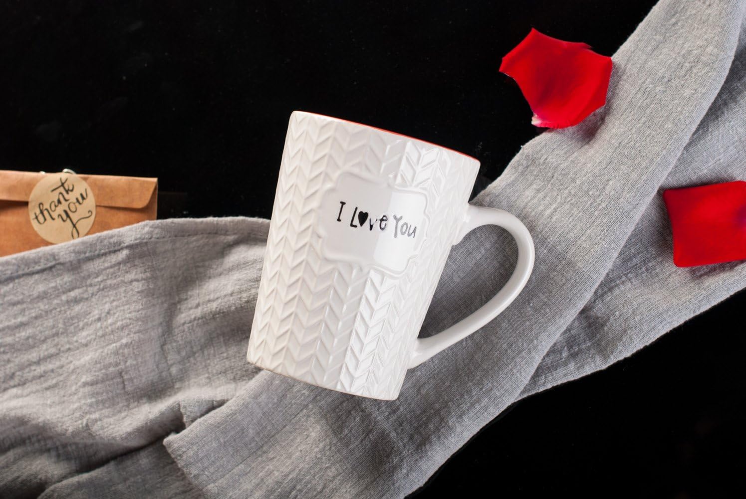 I Love You Mug 16 oz Coffee Tea Cup for Dad/Father/Mom/Grandma/Ladies/Wife,Birthday/Christmas/Anniversary/Valentine,Holidays Ceramic Mugs - Image 6