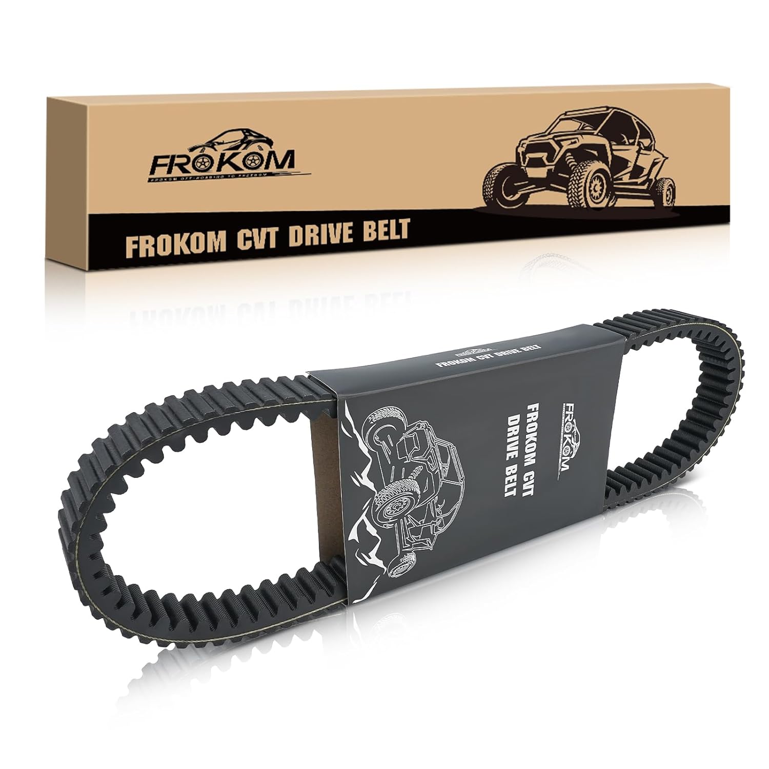 Frokom 3211196 Drive Belt, Heavy Duty Drive Belt Fit for 2016+ Polaris General/General 4/2020+ Polaris General XP 1000/XP 4 1000