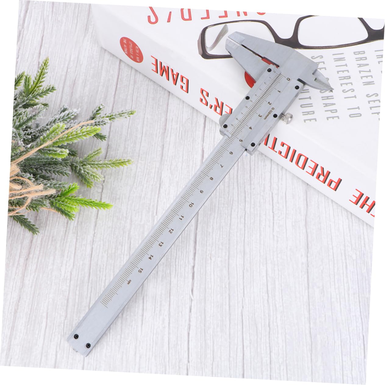 Dial Vernier Caliper Ruler Steel Caliper Measuring Tool Locking Screw Thumb Screw for Precision Adjustments