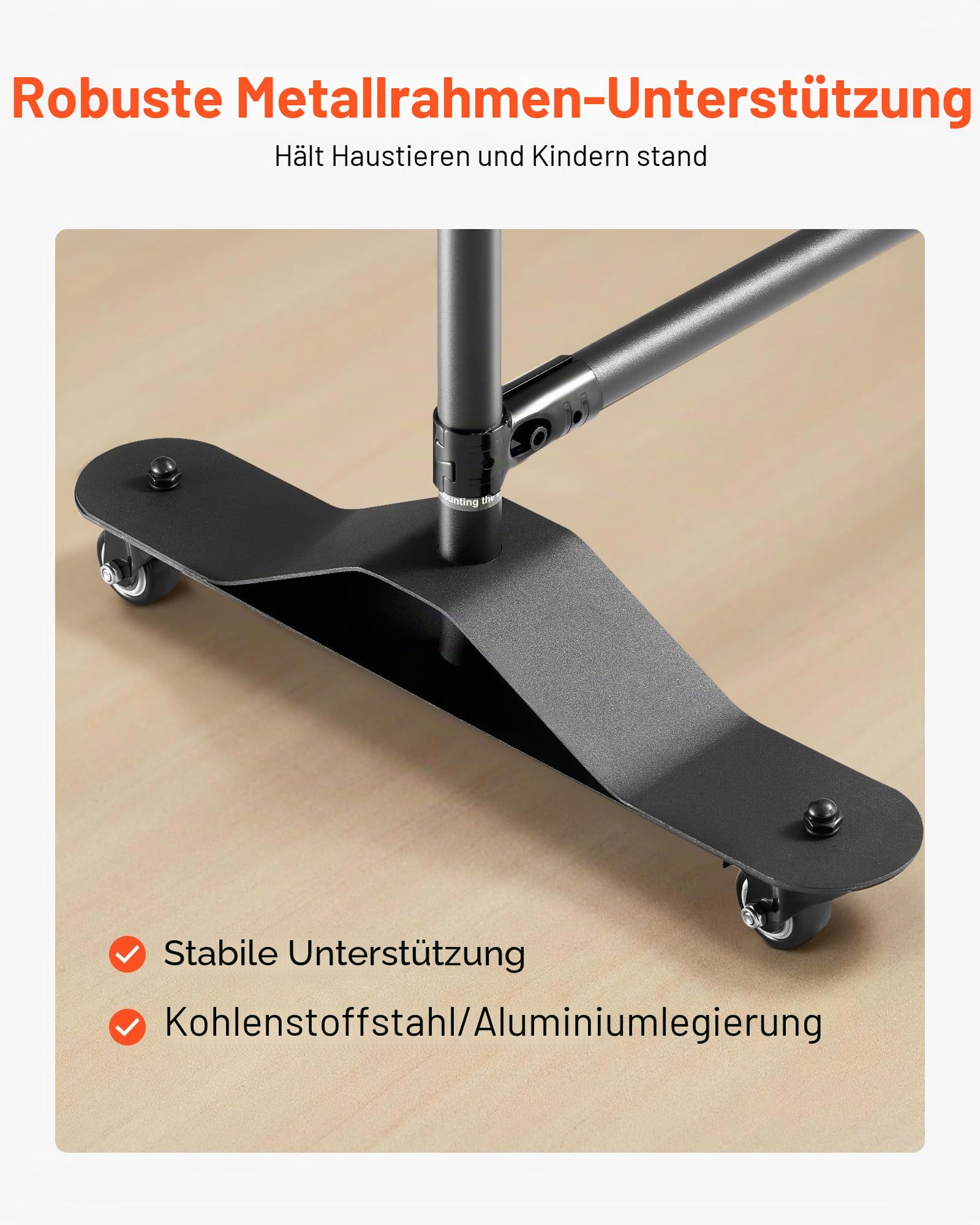 Vevor Raumteiler Trennwand Paravent Stellwand Einzelpanel – Bild 5
