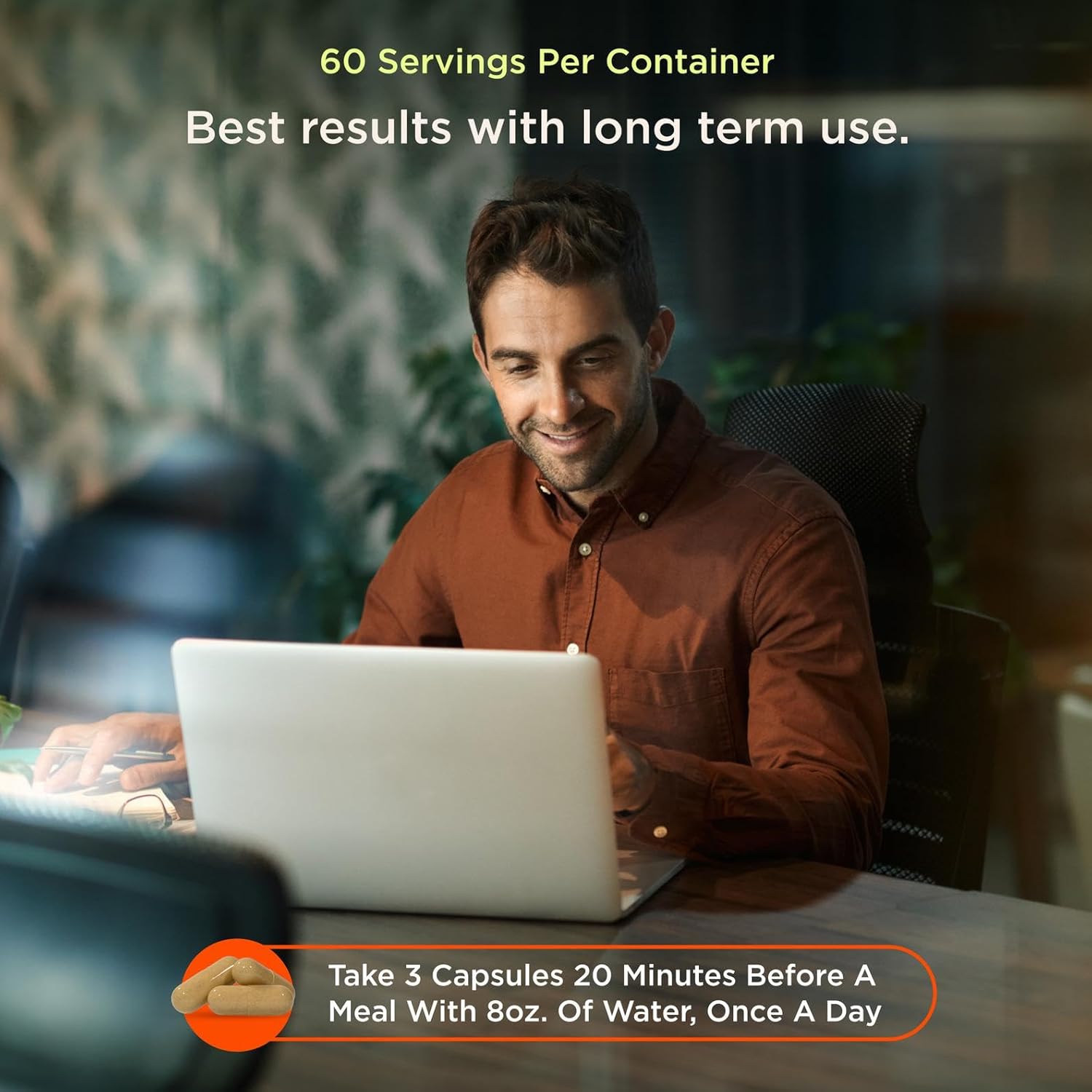 Genius Mushroom Supplement - Full-Spectrum Lion’s Mane, Cordyceps, Reishi -Daily Brain Nootropic for Energy, Focus, Memory & Overall Wellness - 180 Capsules – Organic for Mental Clarity & Performance - Image 6