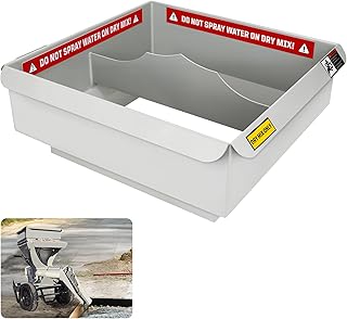 Upgrade MMAC-0123 Mud Mixer Hopper Extension, Pairs with MMAC-0133 for MMXR-3221 Mixers, Expands Capacity from 120 to 300 lbs, Ldeal for Large Construction & Site Renovations