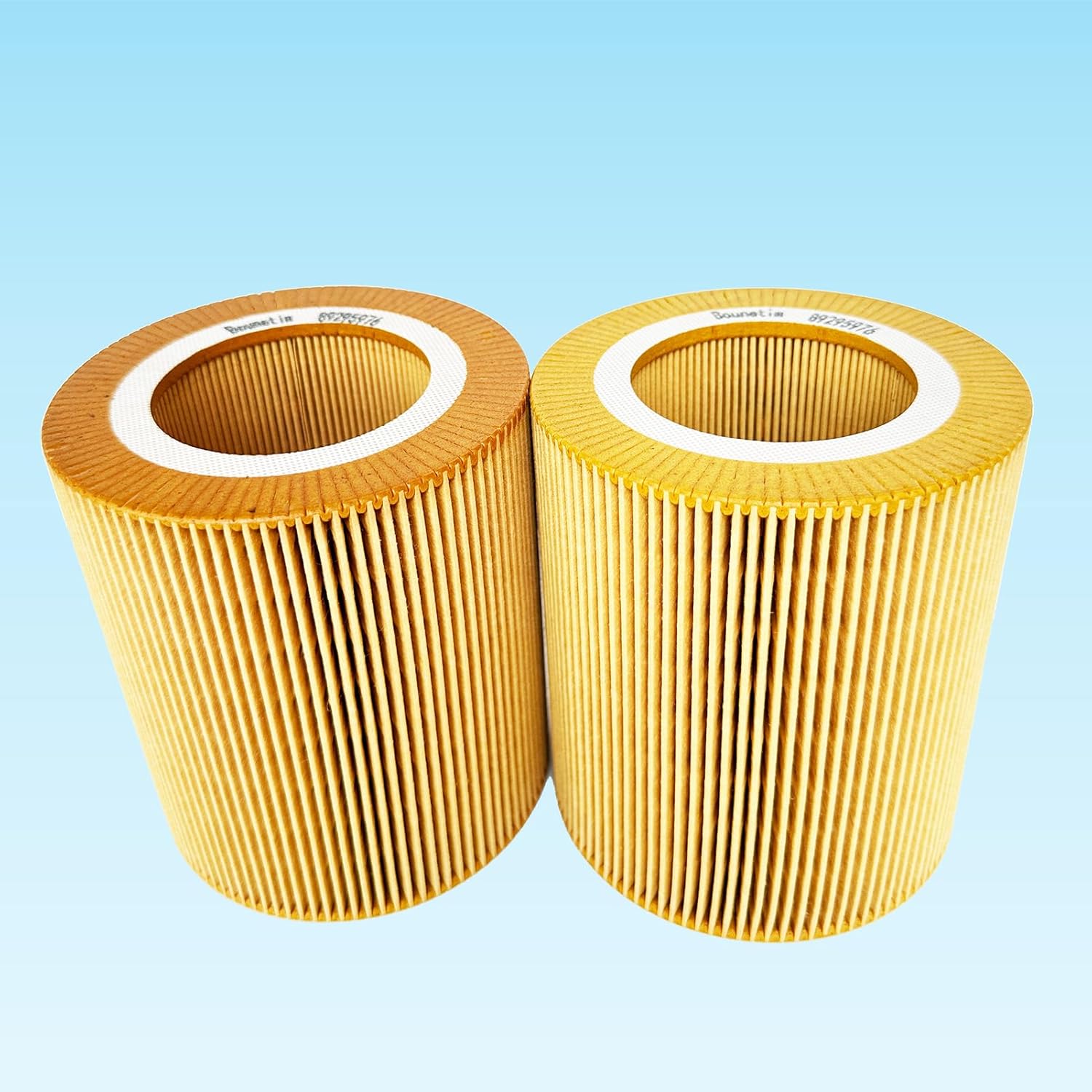 2 Pcs 89295976 Air Filter Element Compatible with Ingersoll Rand Air Compressor Replacement Part, High-Efficiency Filtration Cartridge 1613872000 6211472350 100001611 C1250 1613-8720-00