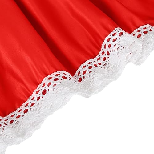 Miniatura 6 de Disfraz de Caperucita Roja para Niñas, Disfraz de Halloween con capa, diadema, bolsa de calabaza