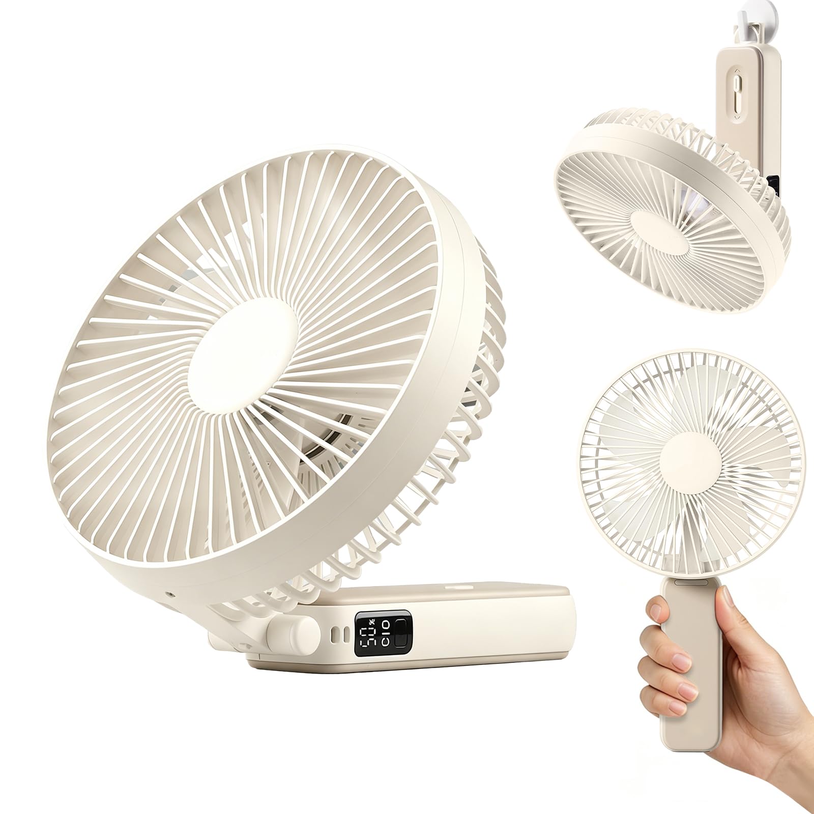 扇風機 お買い得！ Amazon | 卓上扇風機 ハンディファン 携帯扇風機 【2026新登場・1台多