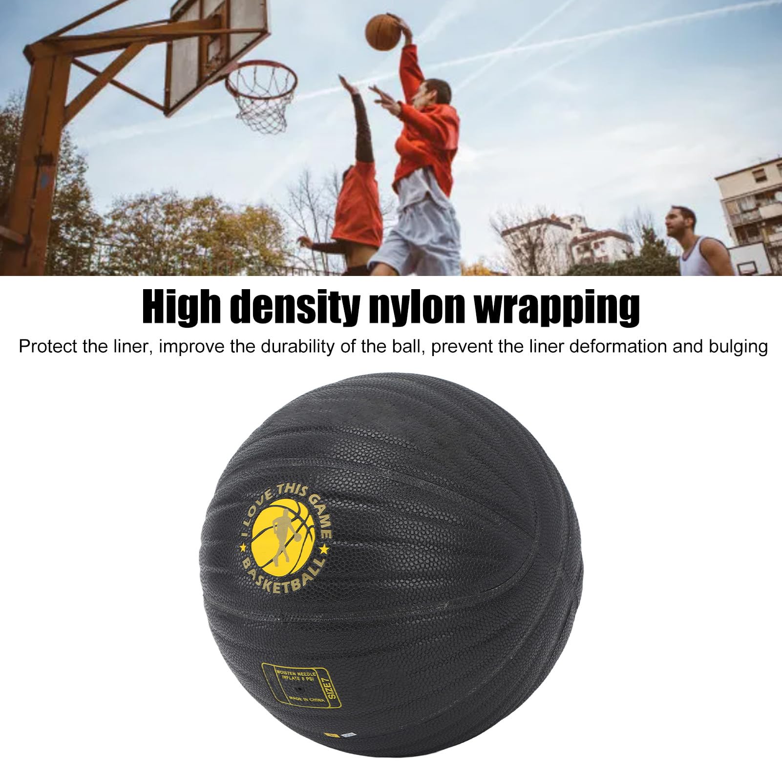 Pallone Da Basket Size 5 Con Pompa | Indoor/Outdoor | Ideale Per Allenamento E Gioco - Foto 11