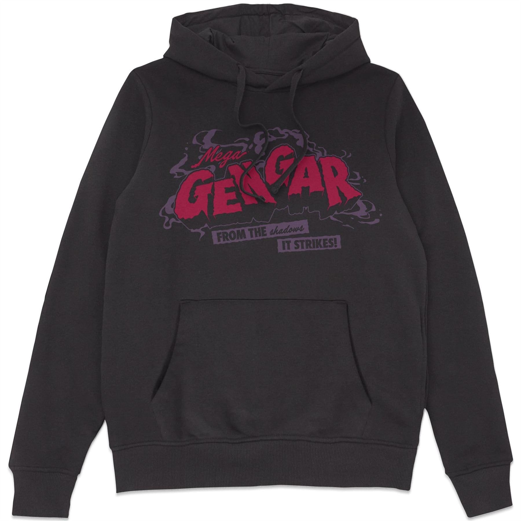 Pokemon - Men's - Hoodie - Mega Gengar - Small - Black