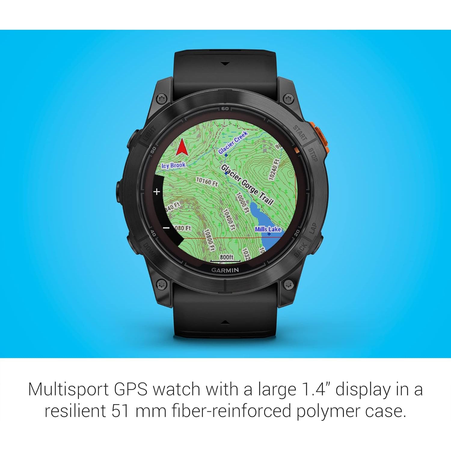 Amazon | Garmin Fenix 7X Pro ソーラー、ガラス、スレートグレー 