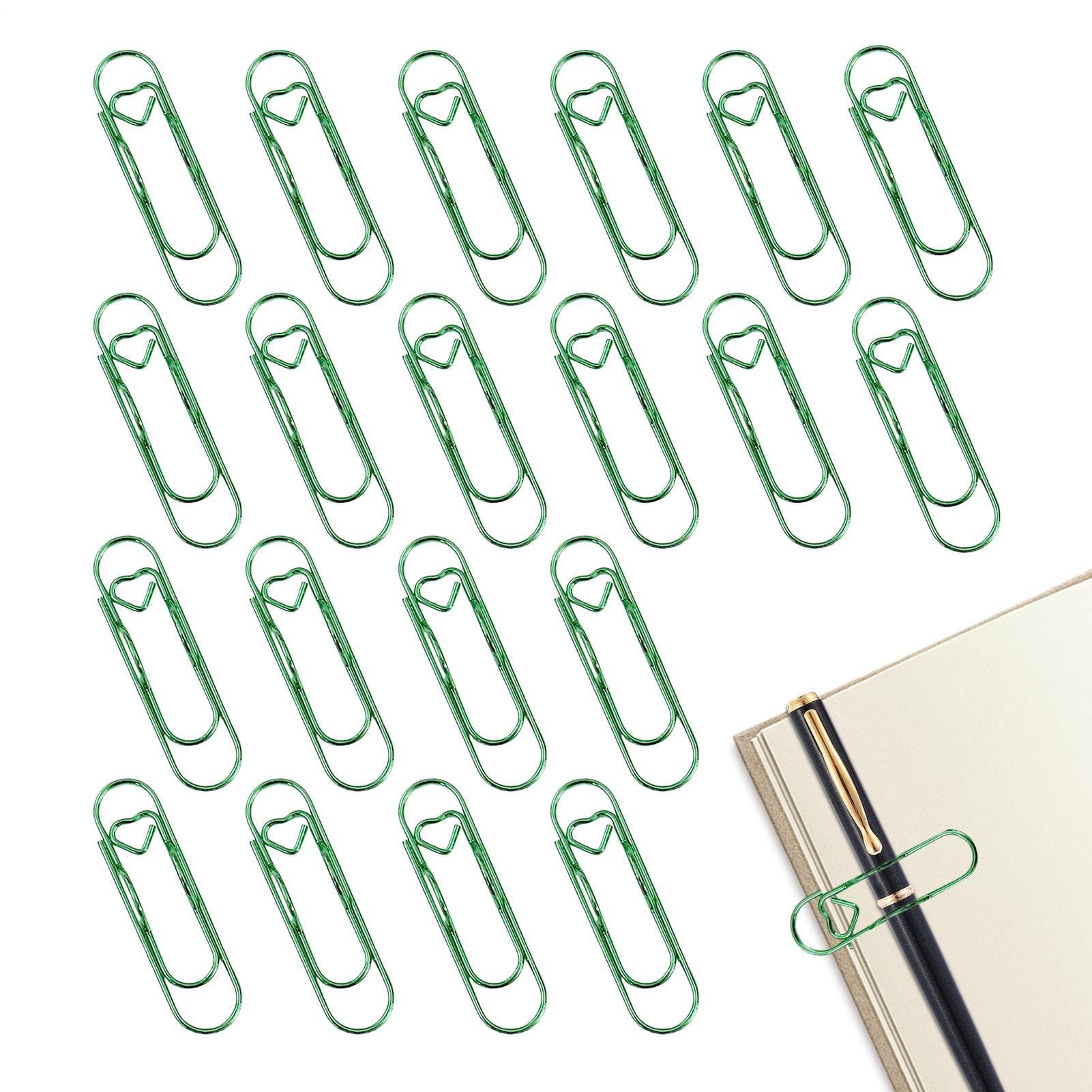 Porte-stylo trombone acier inoxydable cœur pour agenda et journal