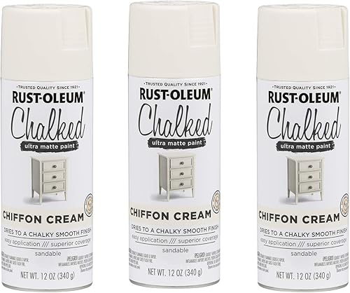 Miniatura 128 de Rust-Oleum 287722 - Pintura a la tiza ultramate para interiores, 30 onzas, capa superior transparente mate