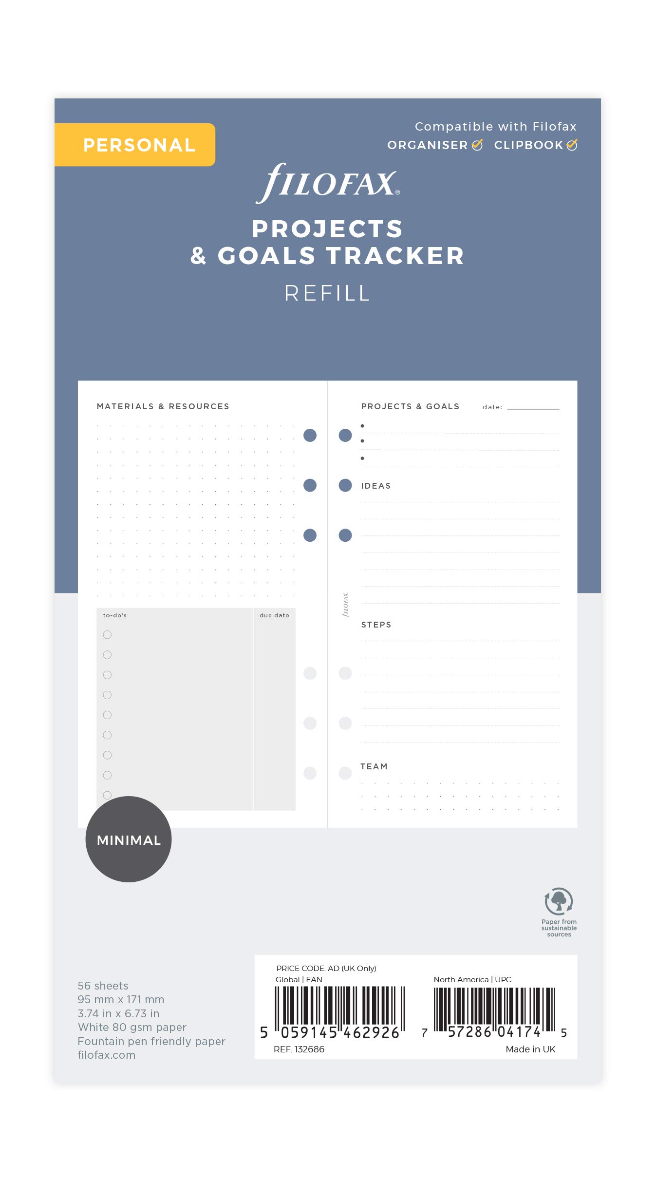 Personal Minimal Project Management Pack
