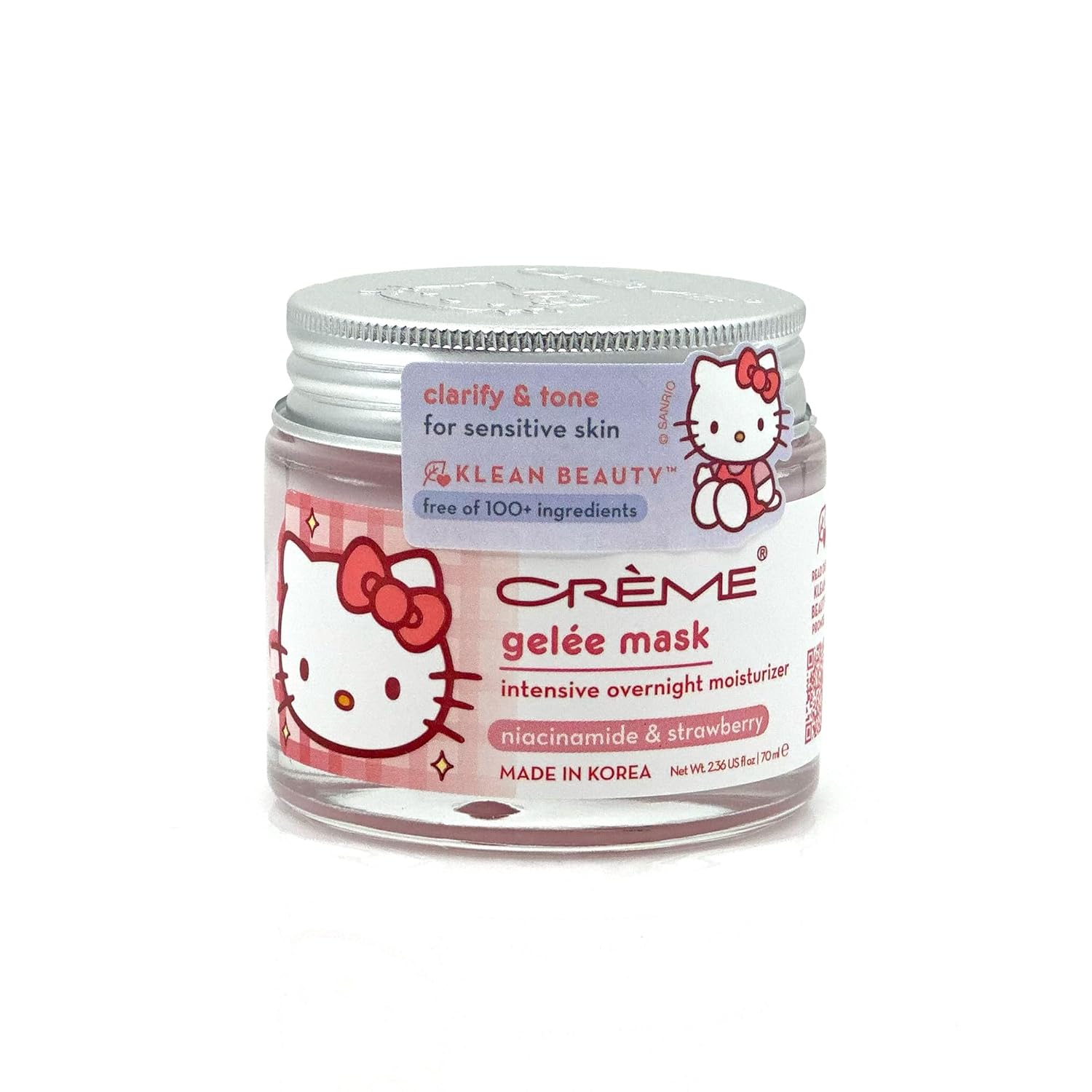 The Crème Shop x Hello Kitty Daily Skinsuperstars Skincare Set, Korean Skincare Set, Face Mask Sheets, Under Eye Patches (6pc)
