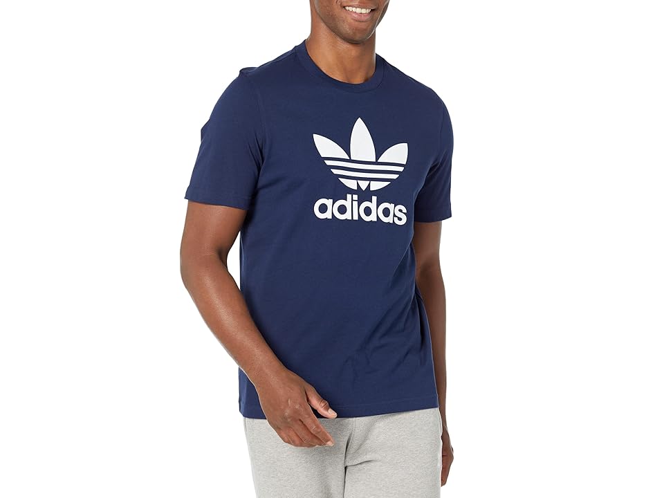 UPC 195745000511 product image for adidas Originals Trefoil Tee (Night Indigo 1) Men's T Shirt | upcitemdb.com