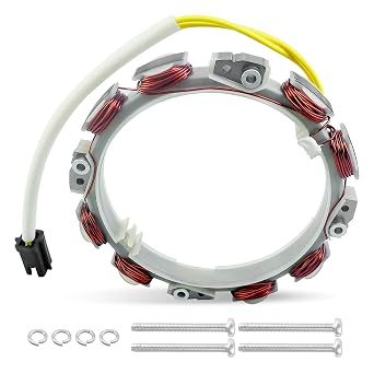 846882 Charging Coil and Alternator Stator Assembly Fit for Briggs & Stratton V-Twin Engine 16HP-23HP Model 295347 305447 356447 Series