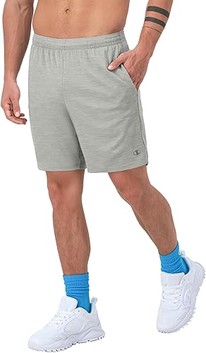 Miniatura 3 de Champion - Pantalones cortos deportivos para hombre, repelen humedad, atléticos, para el gimnasio (tamaño estándar o para hombres altos y grandes)