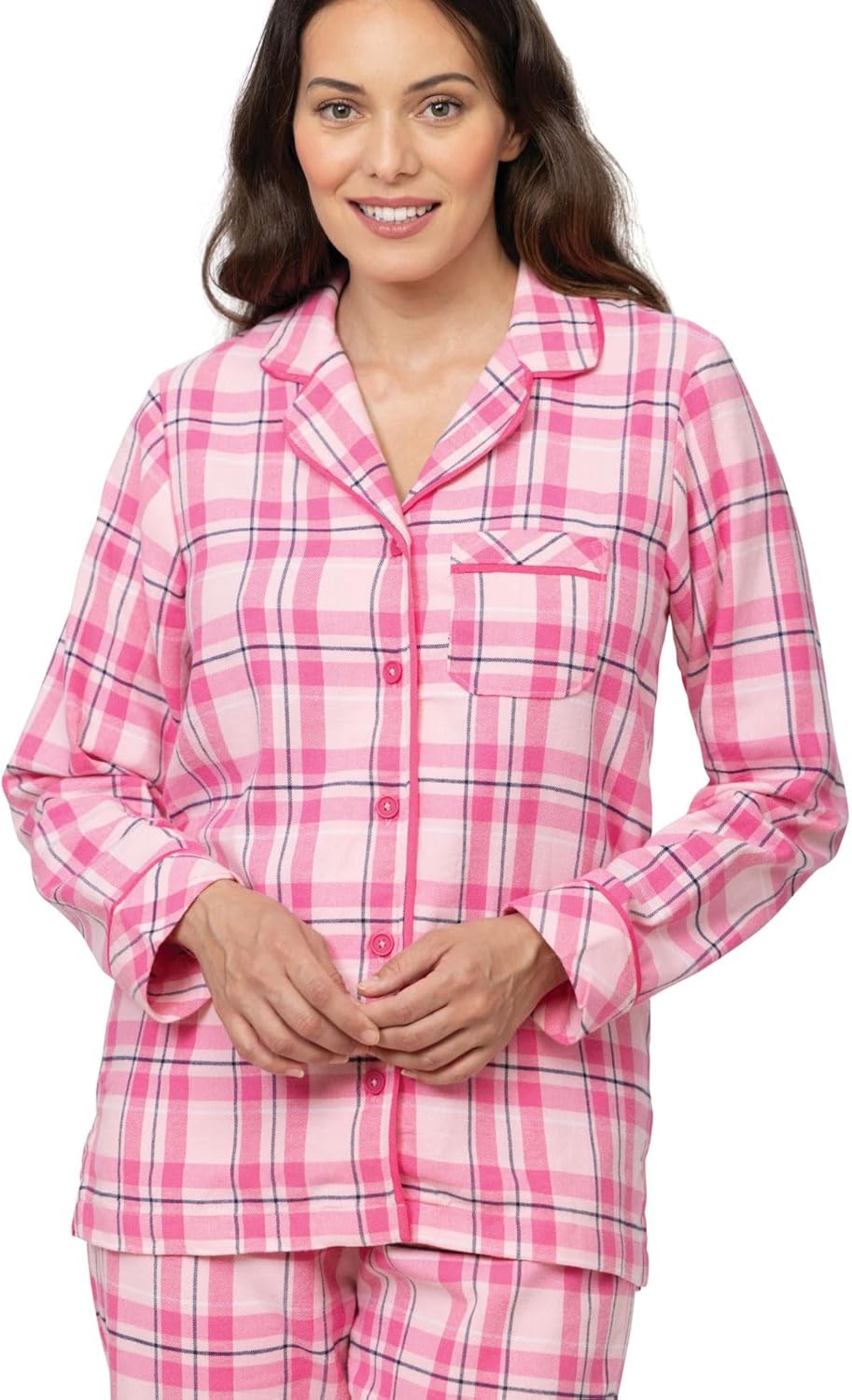 PajamaGram Winter Pajamas For Women - Flannel Pajamas Women - Image 6