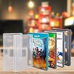 EVORETRO Video Game Case Display Protector Compatible with Xbox, PS2, WII, DVD Standard, Gamecube Game Case - 0.40mm Thick Clear Video Game Box Storage Compatible for PS2 Game Case (25 Pack)