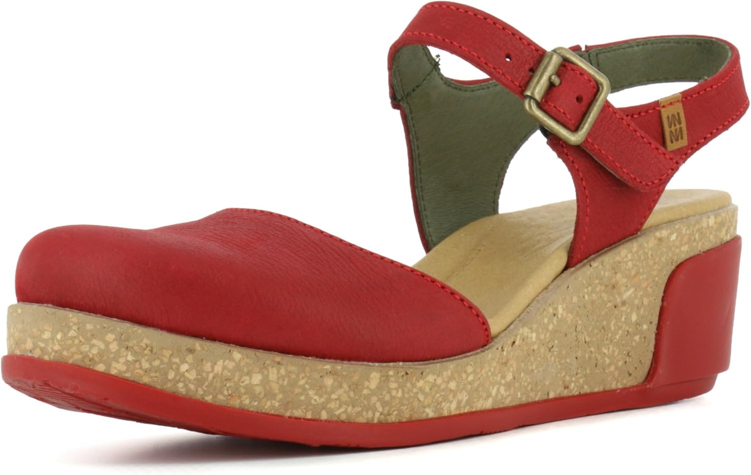El Naturalista Womens Leaves 5001 Wedge Sandal Shoes, Tibet, EU 37 / US 7