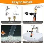 Aspirateur Gravel pour les outils de nettoyage du réservoir de poisson de changement d'eau d'aquarium,Siphon Universal Quick Pump Aquarium Water Changing (30ft)