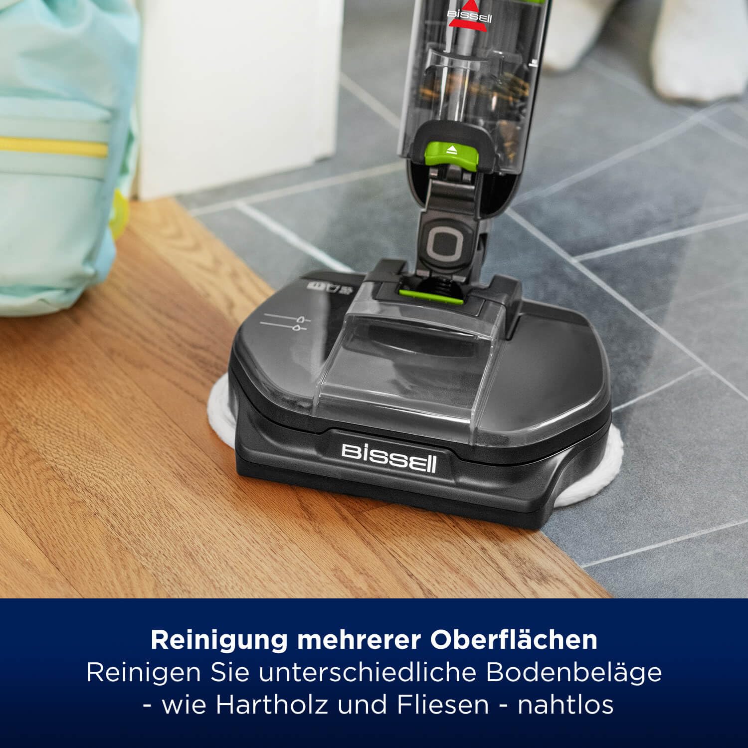 BISSELL Accessoirekit Voor SpinWave + Vac - Wasbare Dweildoeken + Filter - Geschikt Voor 3885, 3893, 3898