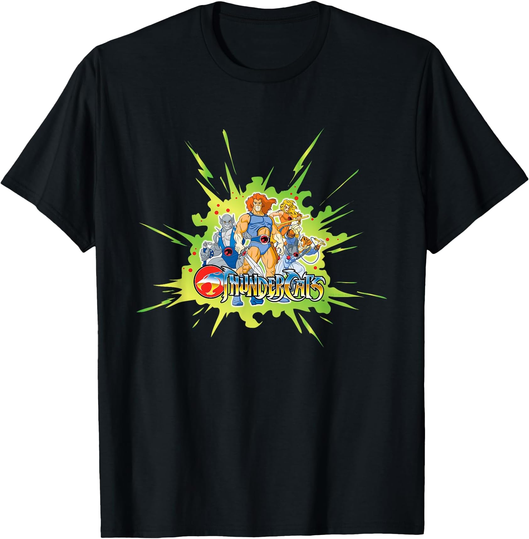Thunder Cats Lion O, Cheetala, Tigra and Pantro T-Shirt