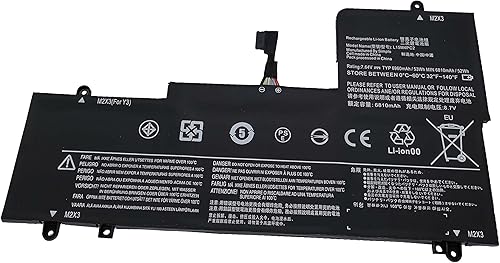Fully. Nueva L15M4PC2 L15L4PC2 - Batería de repuesto para laptop compatible con Lenovo Yoga 710-14ISK 710-14IKB 710-15IKB 710-15ISK Yoga 710-11