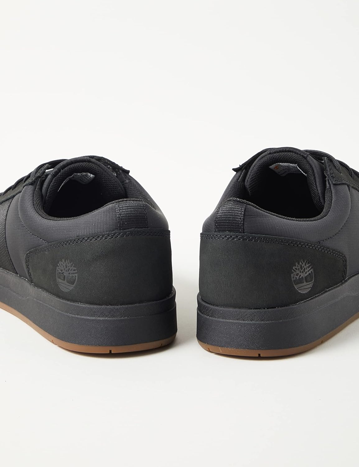 Timberland Uomo Davis Square Fabric And Leather Oxford Basic Scarpe Oxford 43 EU Nero Black Nubuck - Immagine 2