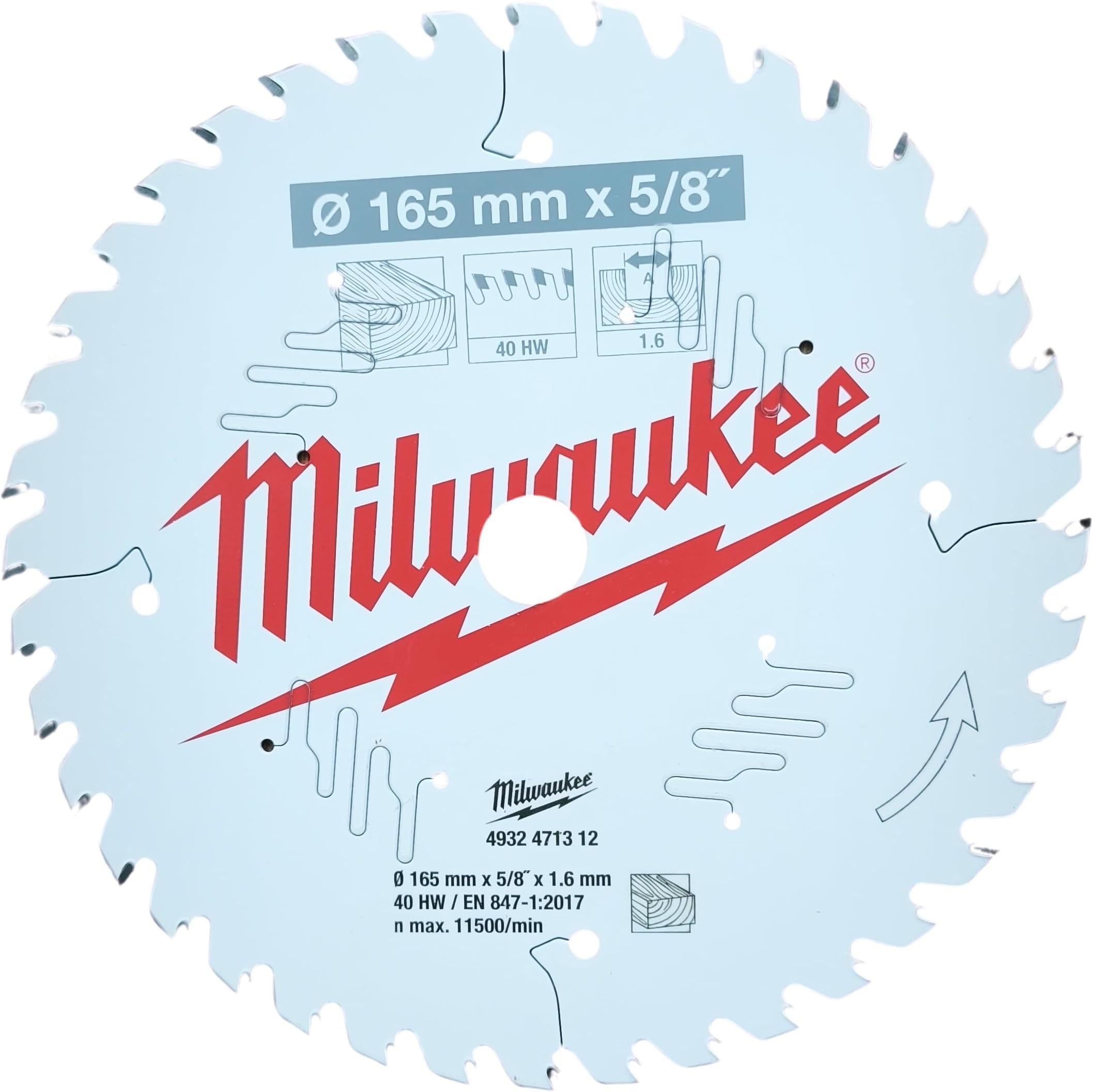 Milwaukee 4932471312 Circular Saw Blade