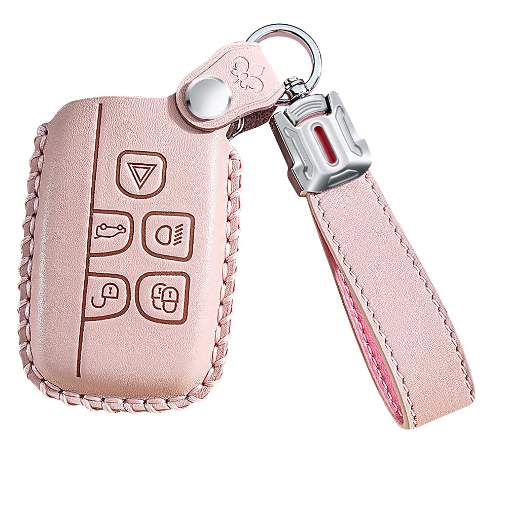 Custodia in pelle per chiave remota per auto Shell per Land Rover Range