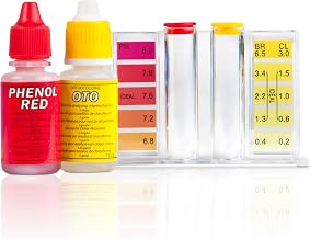 Gre 90180 Chlorine/Bromine & pH Analysis Kit Suitable for all types of pools and spas Includes Oto Phenol