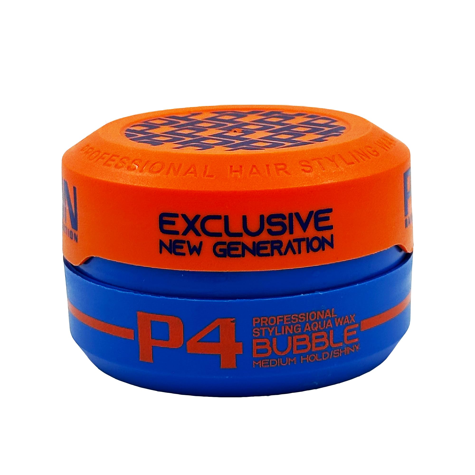 Pion Black Edition P4 Bubble Professional Hair Styling Wax 150 ml, Long-Lasting Non-Greasy Hold - Image 2