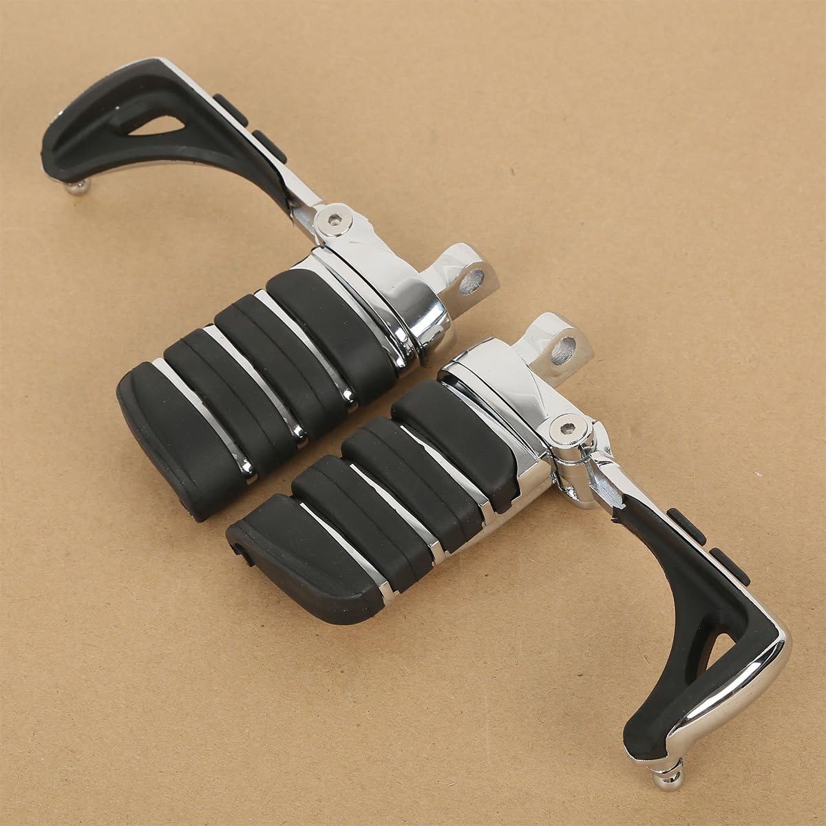 Green-L Switchblade Male Mount Footpegs Foot Rest Pedal Fit for Harley Touring Sportster Softail Dyna