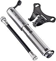 PROBIKETOOL Mini Bike Pump: Compact Frame-Mount Tire Inflator for Presta & Schrader - 100 PSI, Lightweight Road/MTB/BMX Essential