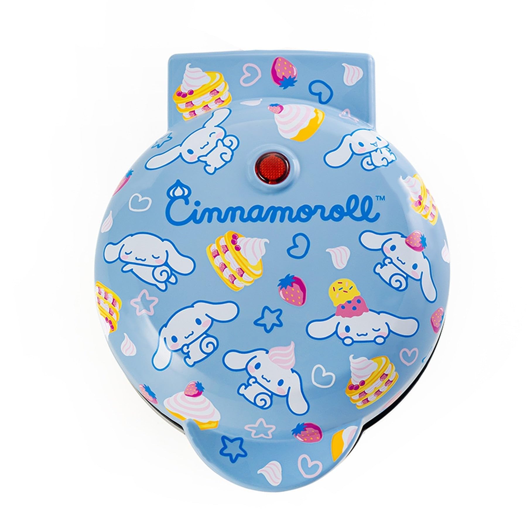 Uncanny Brands Hello Kitty Cinnamoroll Mini Waffle Maker - Cook With Your Favorite Puppy Character