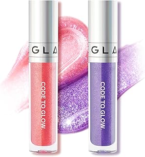 Glam Code Juego de brillo de labios, brillo d...