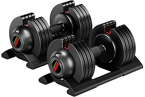 Bowflex SelectTech 552 Digital Adjustable Dumbbell Set of 2
