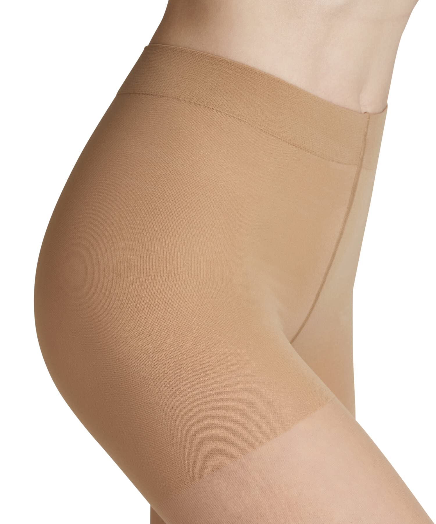 FALKE Lufthansa Travel & Comfort Damen Energize 30 DEN Strumpfhose feines weiches Material halb blickdicht Kompression Shapingeffekt druckfreier Komfortbund lange Reisen Stehen Sitzen 1 Stück