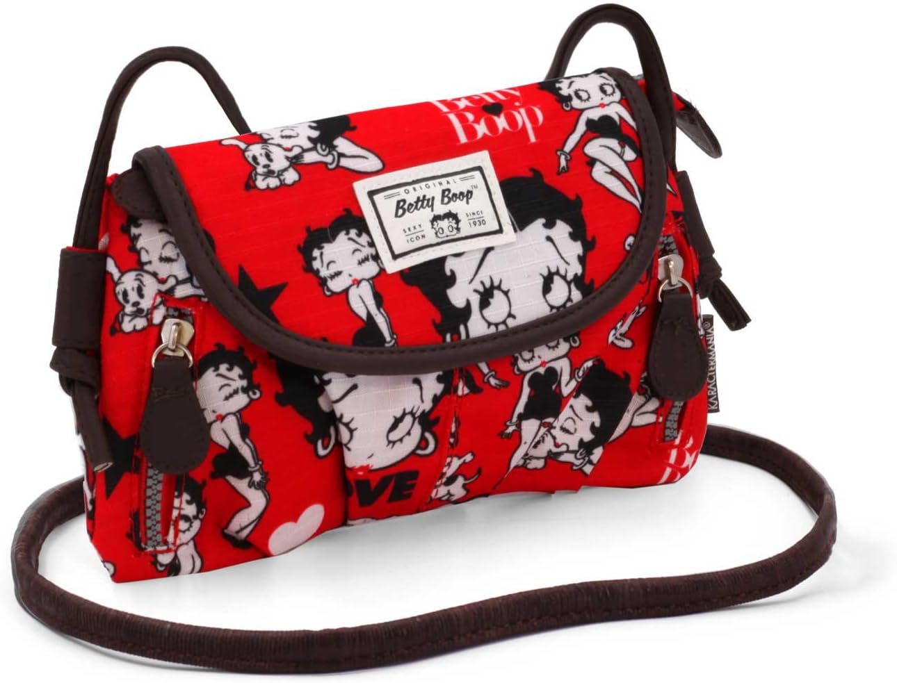 Betty BoopKARACTERMANIA Unisex Kids Rouge Bag (pack of 1), Red, 22 cm, Casual