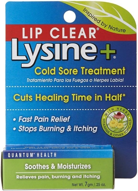 Quantum Lip Clear Lysine Plus Ointment, 7 Gram Health