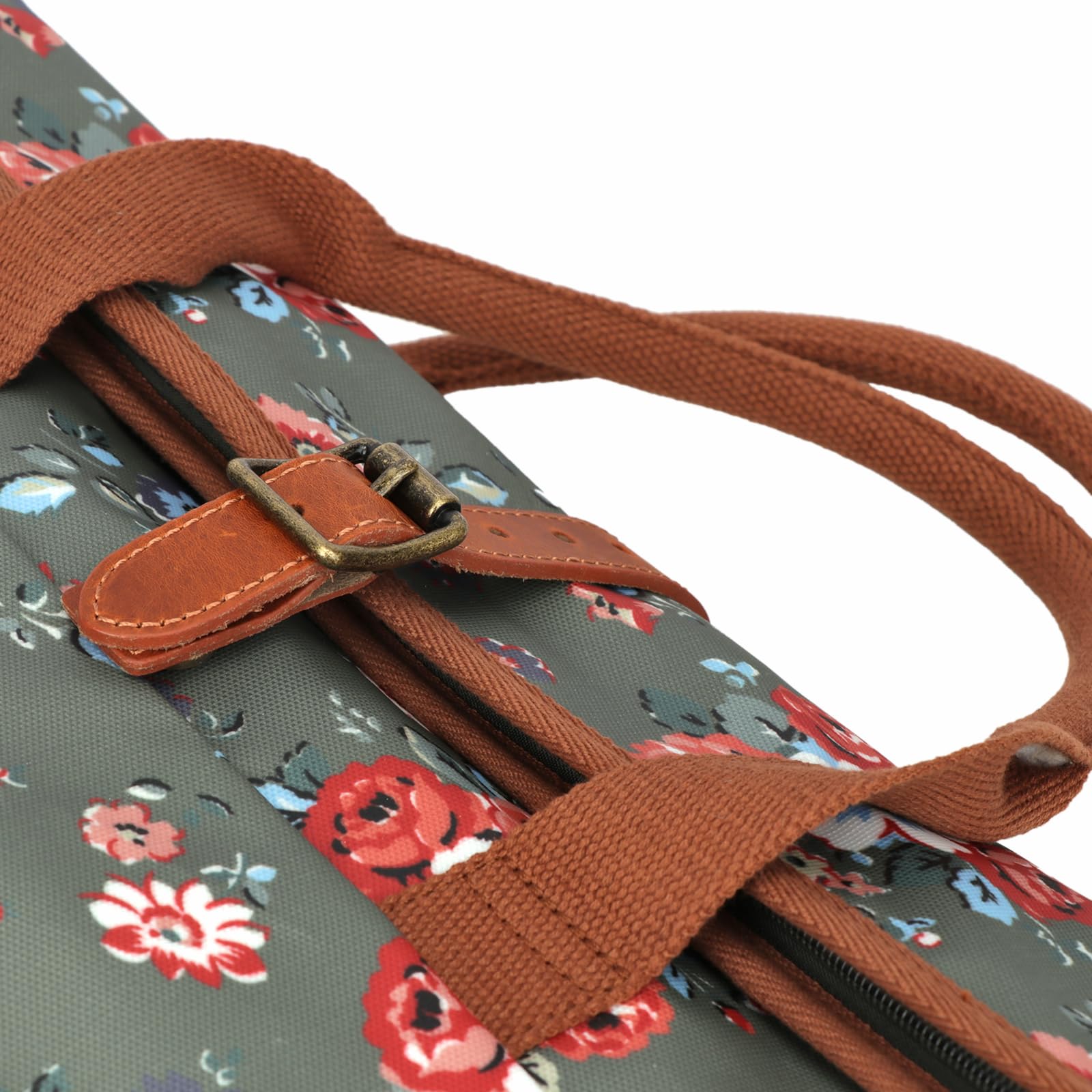 Tourbon Damen Fahrradtasche Shopper Wasserdicht Canvas Fahrradtaschen für Heckträger Handtasche für Radfahren Reisen