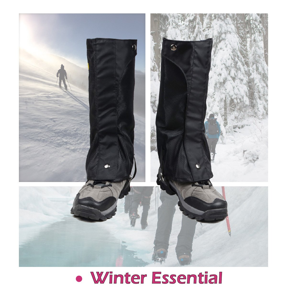 Ghette Da Neve TRIWONDER - Impermeabili E Traspiranti Per Trekking E Montagna