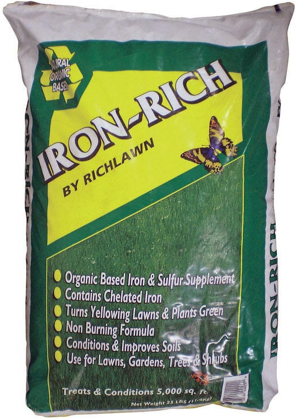 Richlawn Lawn And Plant Supplement 3-2-1 5000 Sq. Ft. Organic 25 Lb.