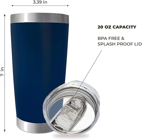 Miniatura 5 de On Lake Time - Vaso de acero inoxidable con tapa, taza de viaje personalizada aislada al vacío, decoración de casa del lago y cabaña, inauguración