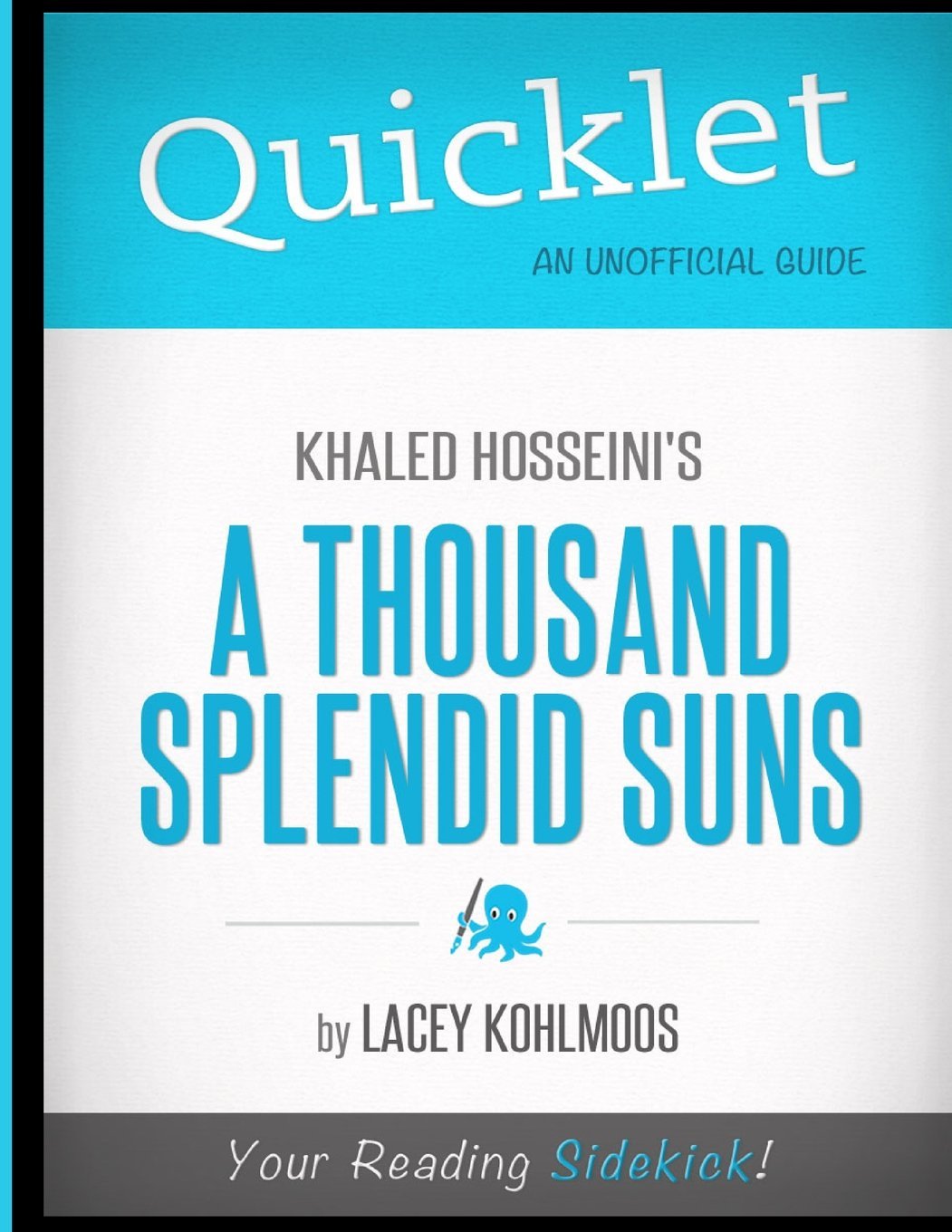 Buy Quicklet - Khaled Hosseini's A Thousand Splendid Suns — BookShops.in