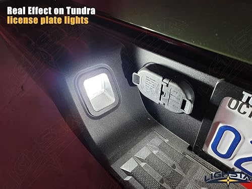 Miniatura 6 de LIGHSTA Paquete de 12 luces LED interiores blancas superbrillantes para Toyota Tundra 2000 2001 2002 2003 2004 2005 2006 + luces de carga + luces de