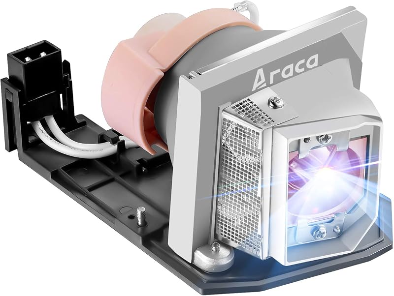 Araca BL-FU240A /SP.8RU01GC01 (OEM Original Bulb) Projector Lamp with Housing for Optoma DH1011 EH300 HD25-LV HD131X HD2500 HD30 HD30B HD25 HD25-LV-WHD Replacement Projector Lamp