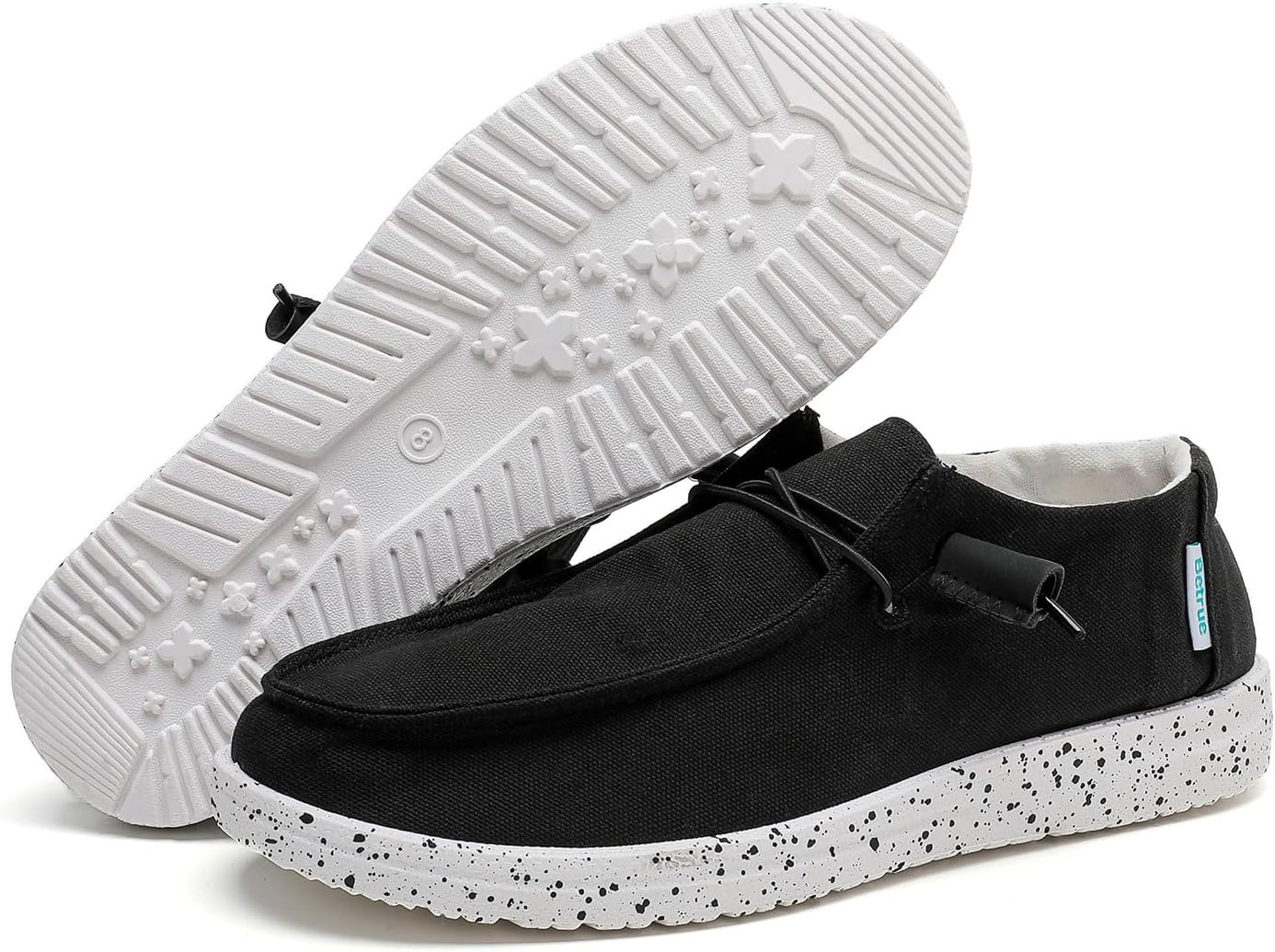 Betrue Lightweight Boat Shoes for Women, Womens Casual Loafers, Womens Slip On Deck Shoes, Breathable Canvas Walking Shoes for Women - Image 5