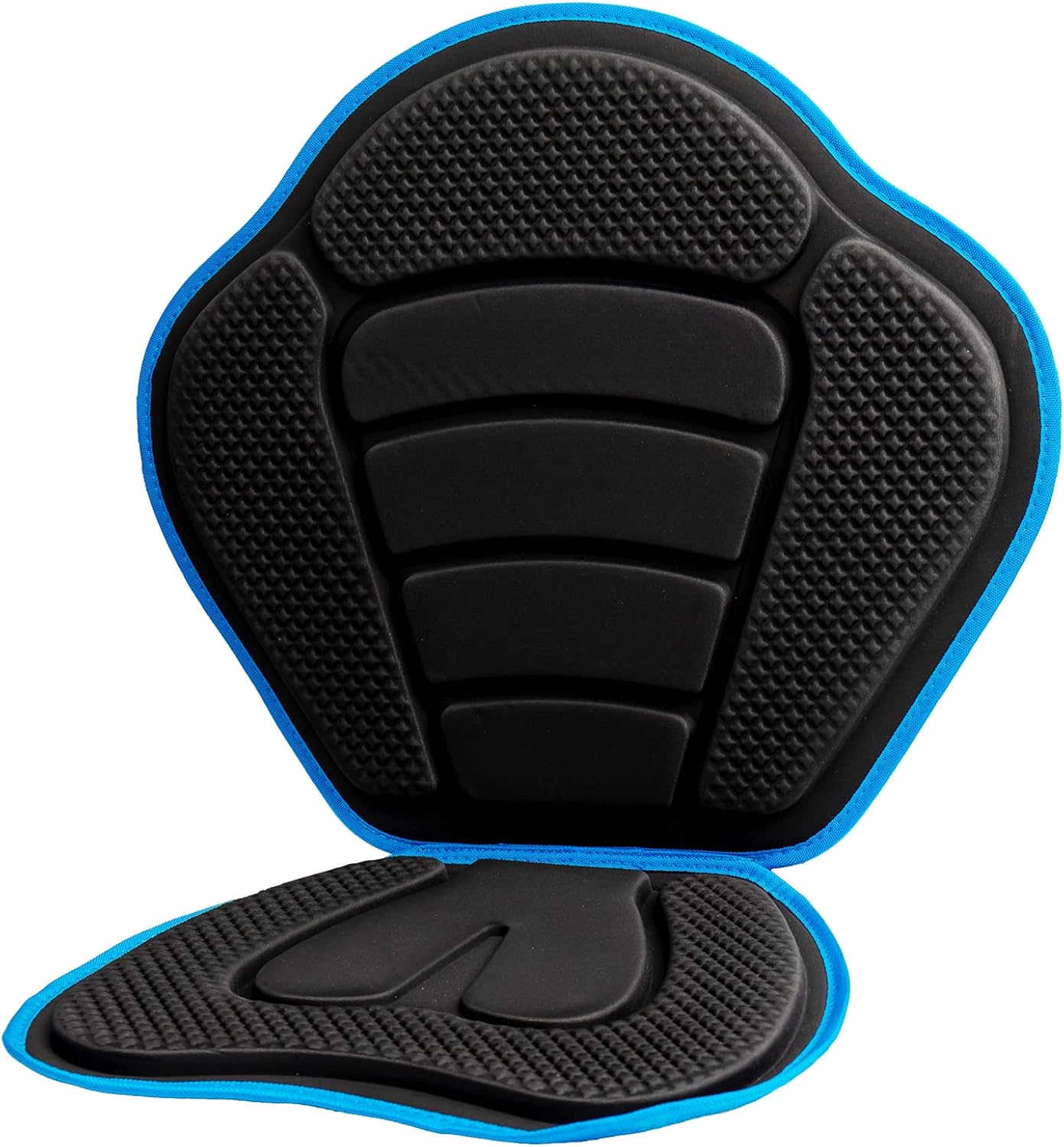 ZJchao Ergonomic Kayak Cushion – Extra-Thick, & Breathable Foam Pad for Canoe, Inflatable, and Sit-on-Top Kayaks (Red)