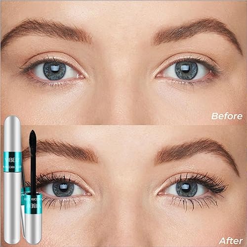 Miniatura 6 de Vibely - Máscara de pestañas 4D de belleza Vibely, vegana y orgánica, 2 en 1 vegana y orgánica, máscara de pestañas Vibely 4D vegana y orgánica,